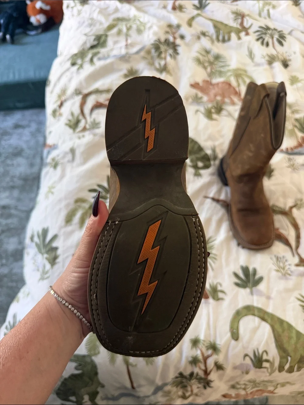 Kids Brown Leather Western Boots - Classic Pull-On Style